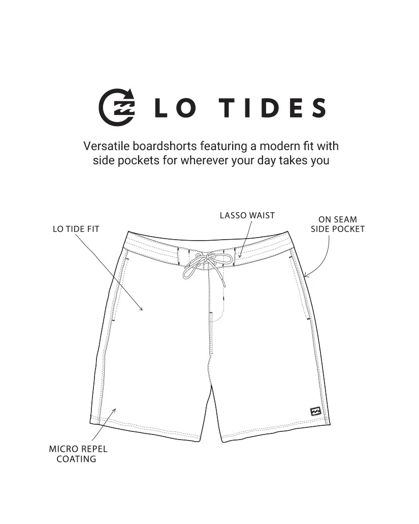 Good Times Lo Tide 18" Boardshorts - Seafoam - Image 3